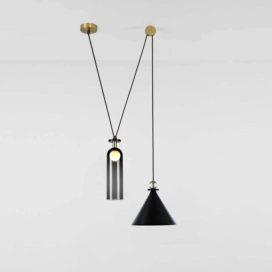 Geometrisk Form Konst Modern Kandelaber