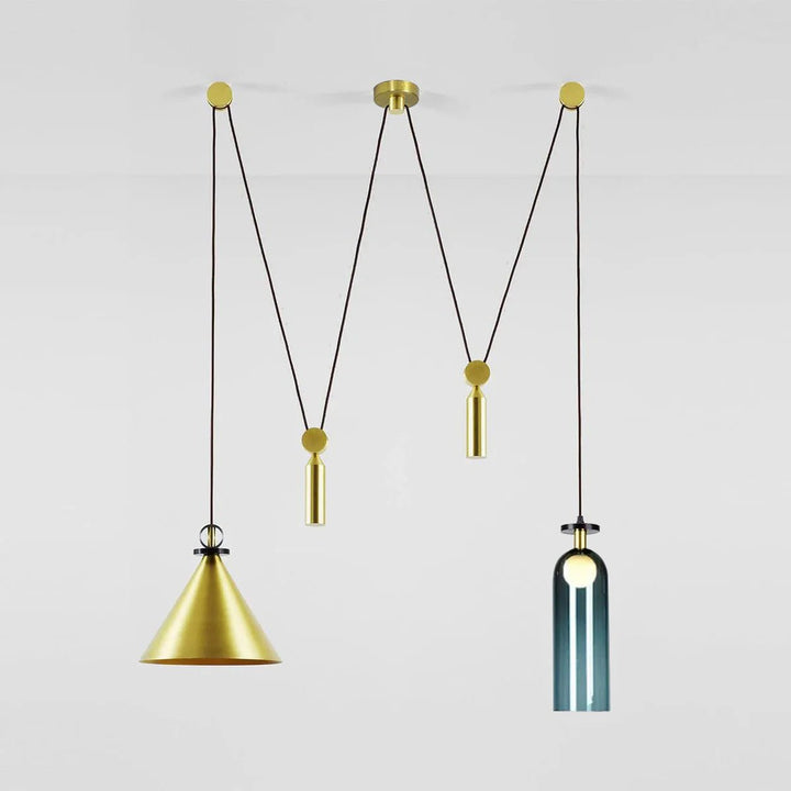Geometrisk Form Konst Modern Kandelaber