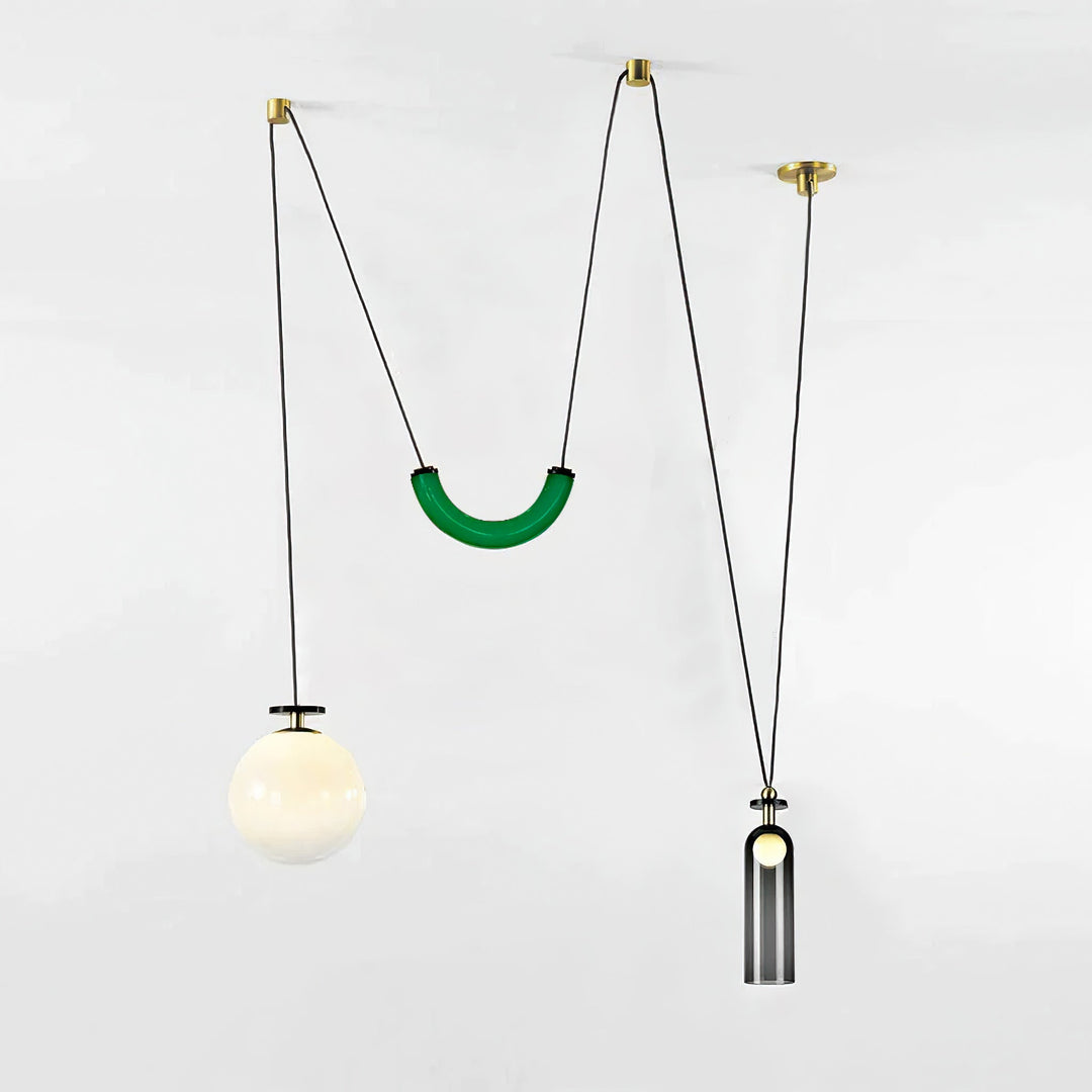 Geometrisk Form Konst Modern Kandelaber