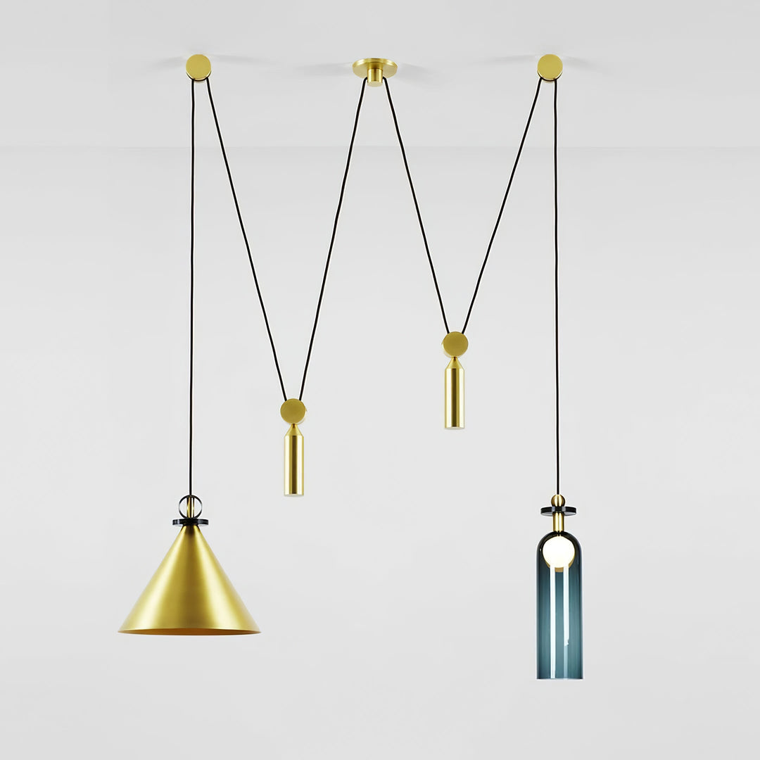 Geometrisk Form Konst Modern Kandelaber