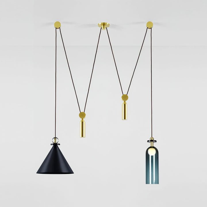 Geometrisk Form Konst Modern Kandelaber
