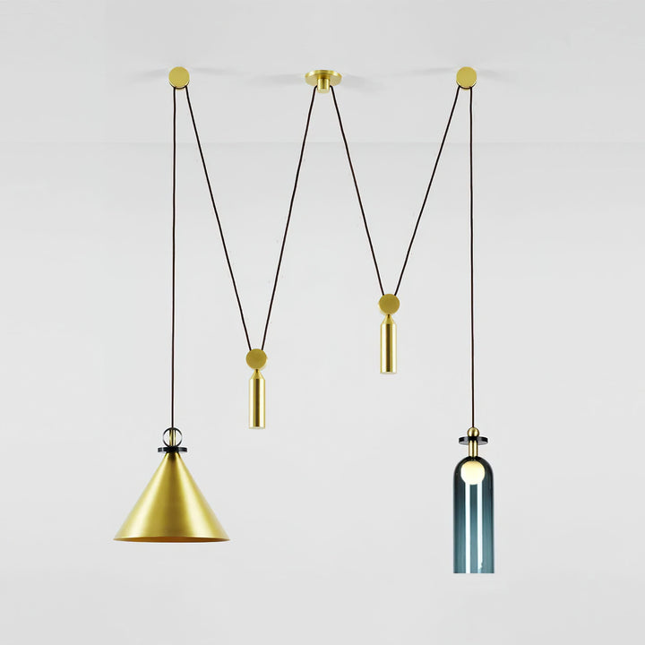 Geometrisk Form Konst Modern Kandelaber