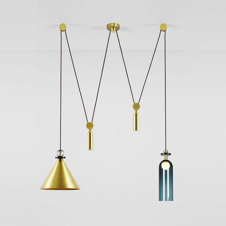Geometrisk Form Konst Modern Kandelaber