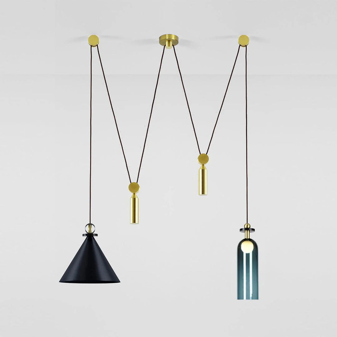 Geometrisk Form Konst Modern Kandelaber