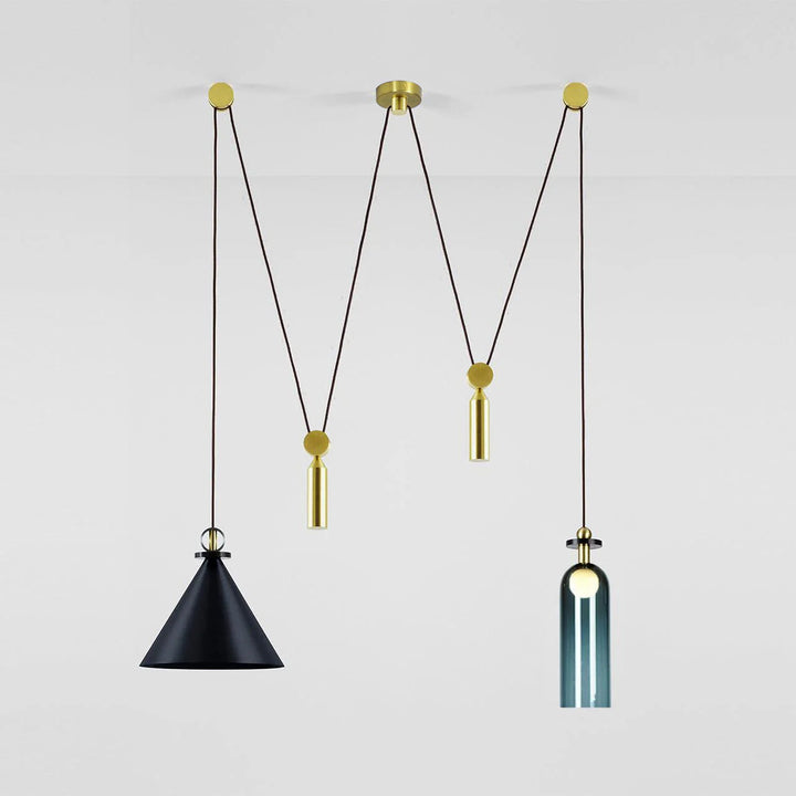 Geometrisk Form Konst Modern Kandelaber