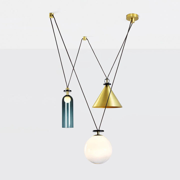 Geometrisk Form Konst Modern Kandelaber