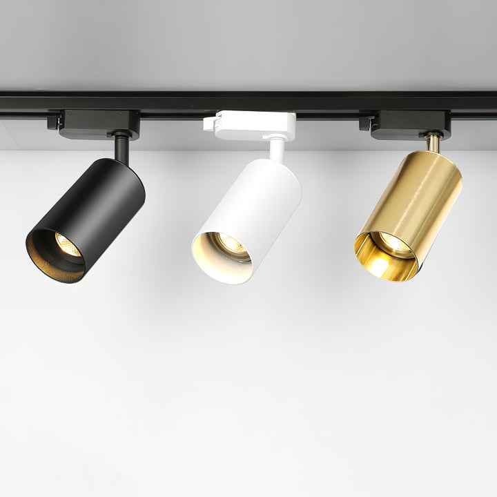 Guldad Railskena Lampa