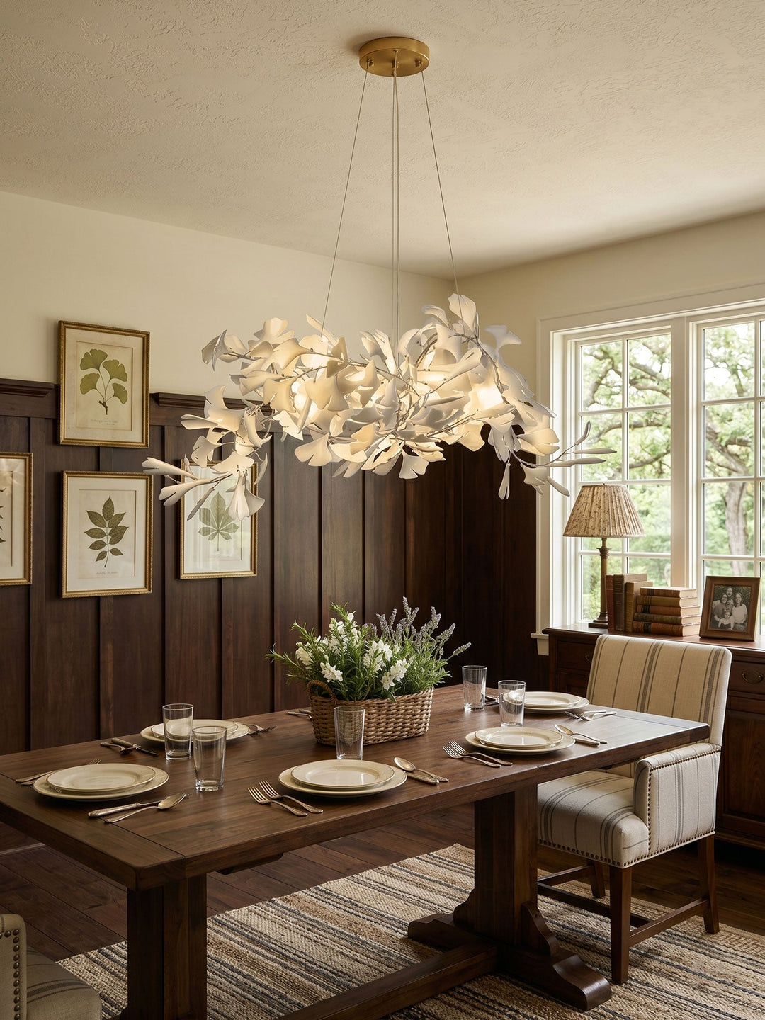 Gingko Bukett Kandelaber