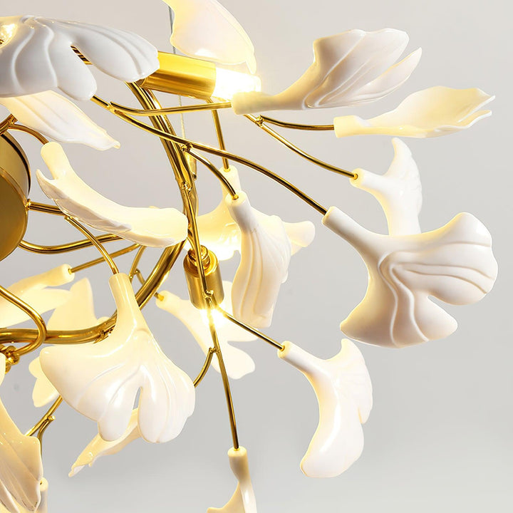 Gingko Cascade Kandelaber