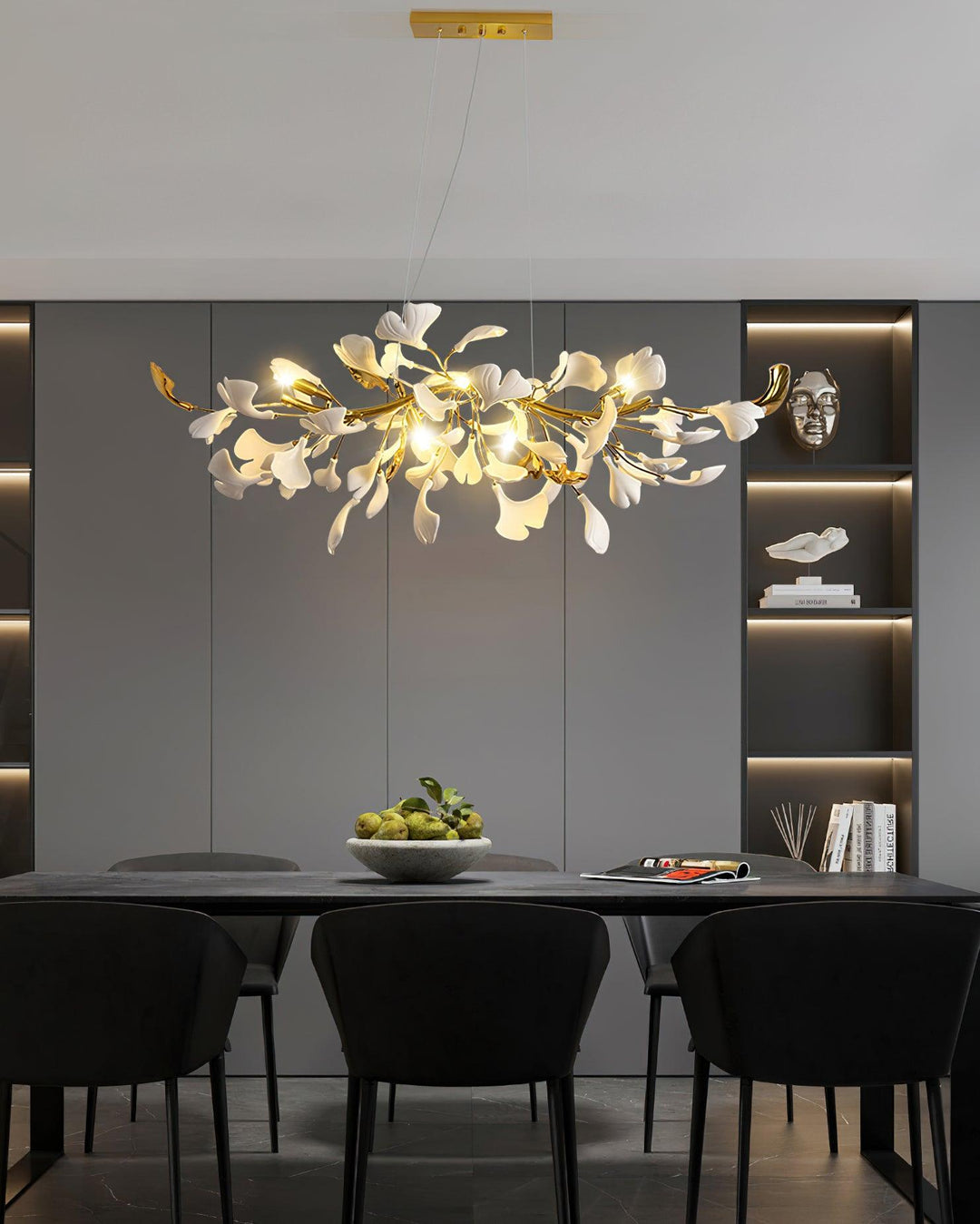 Gingko Cascade Kandelaber