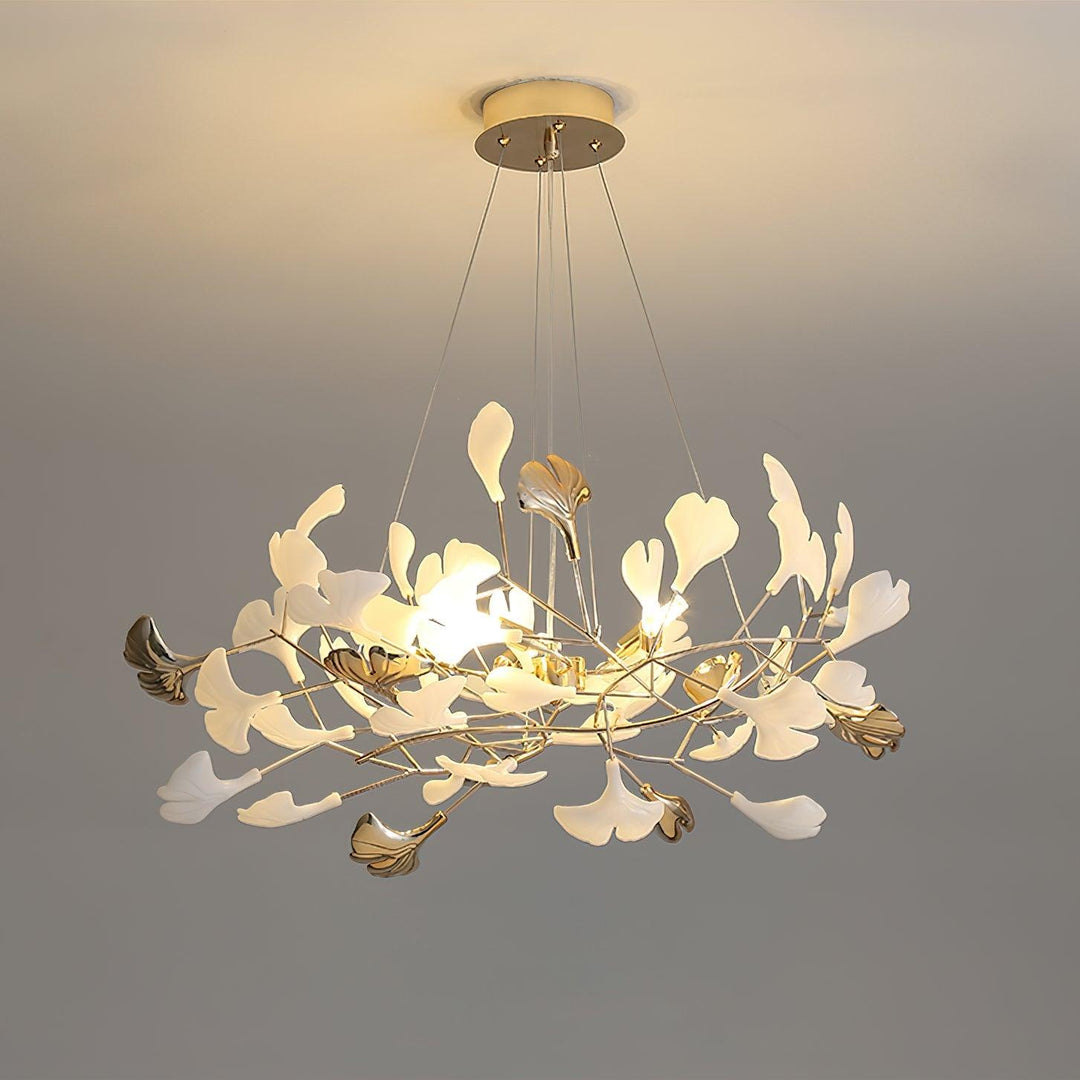 Ginkgo Krans Kandelaber