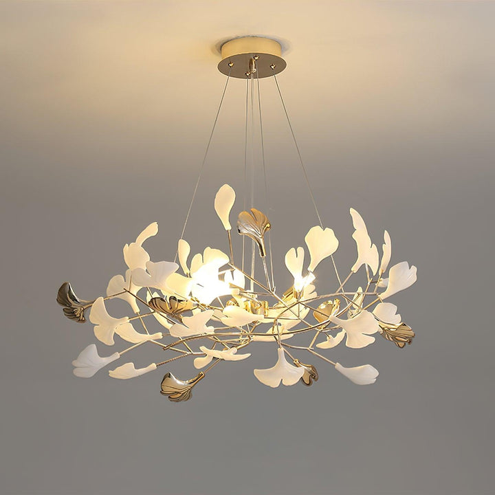 Ginkgo Krans Kandelaber