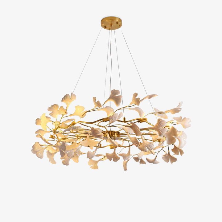 Ginkgo Ring Kandelaber