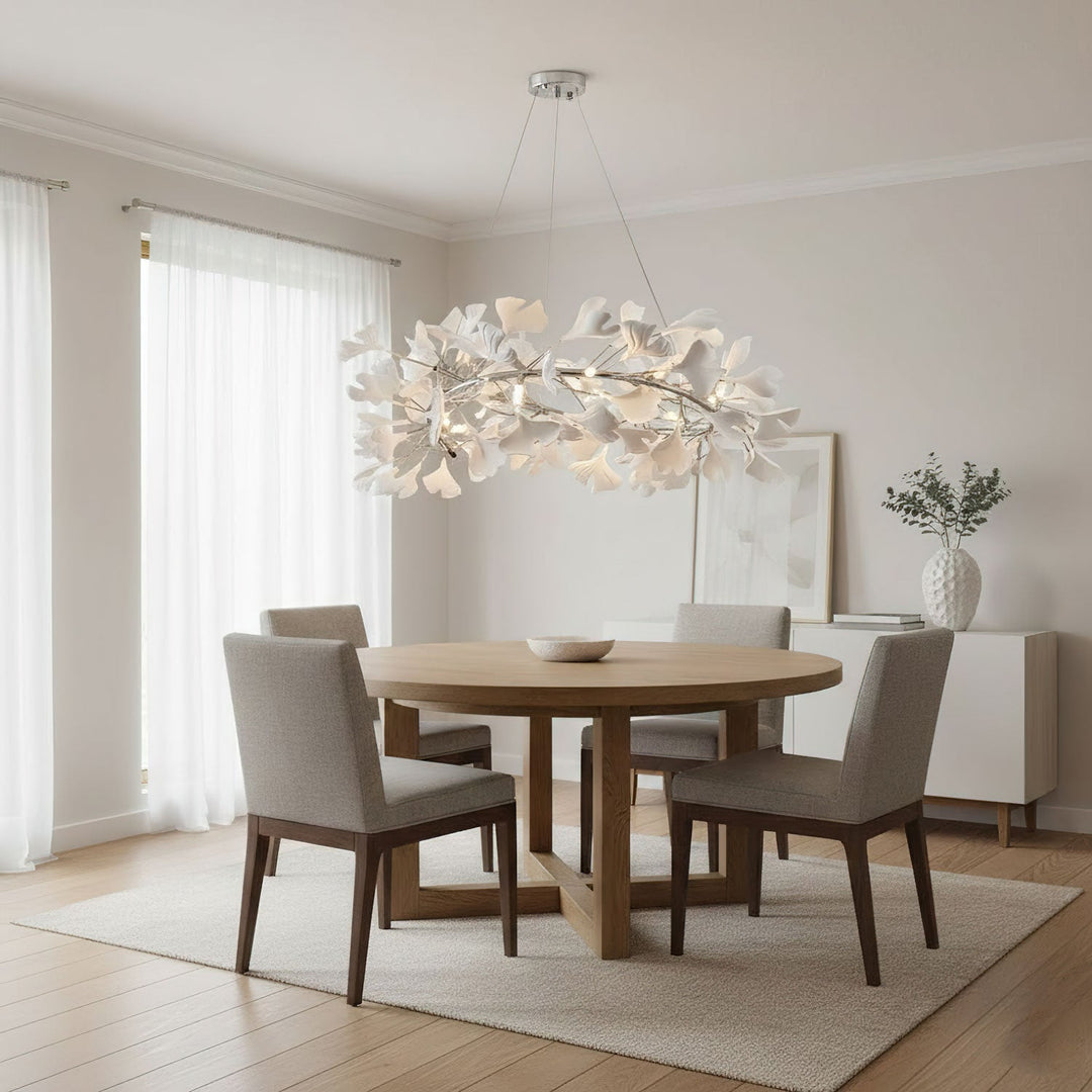 Gingko Halo Kandelaber