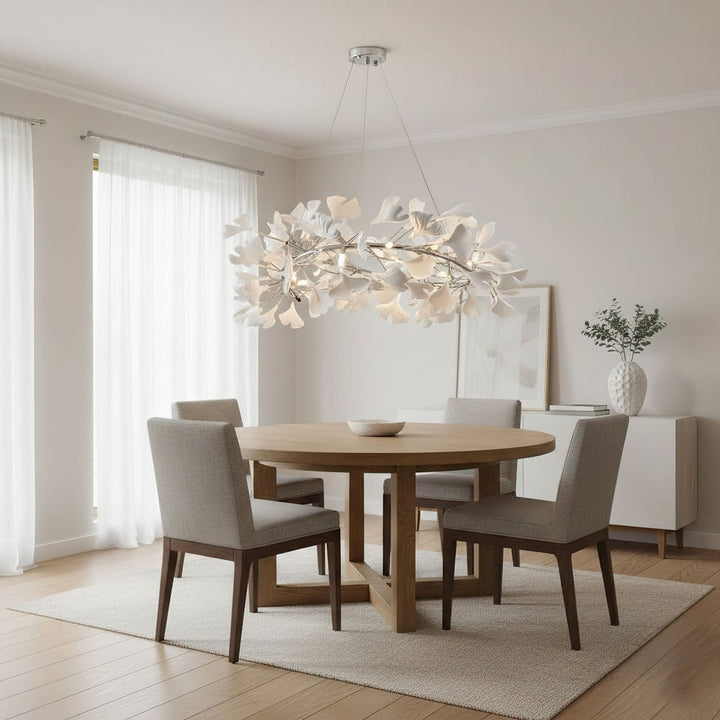 Gingko Halo Kandelaber