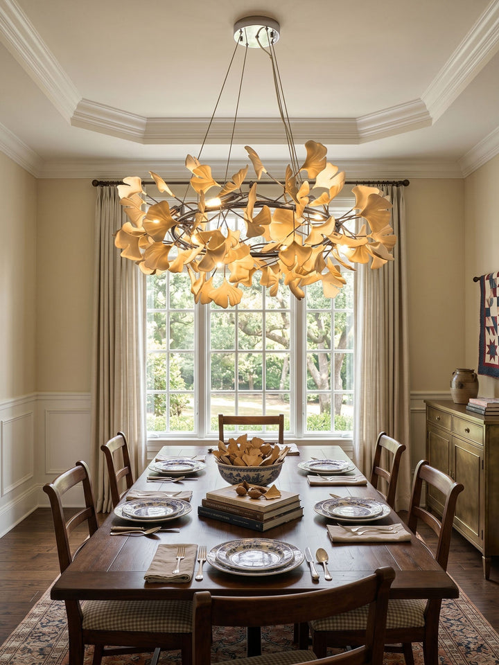 Gingko Crown Kandelaber