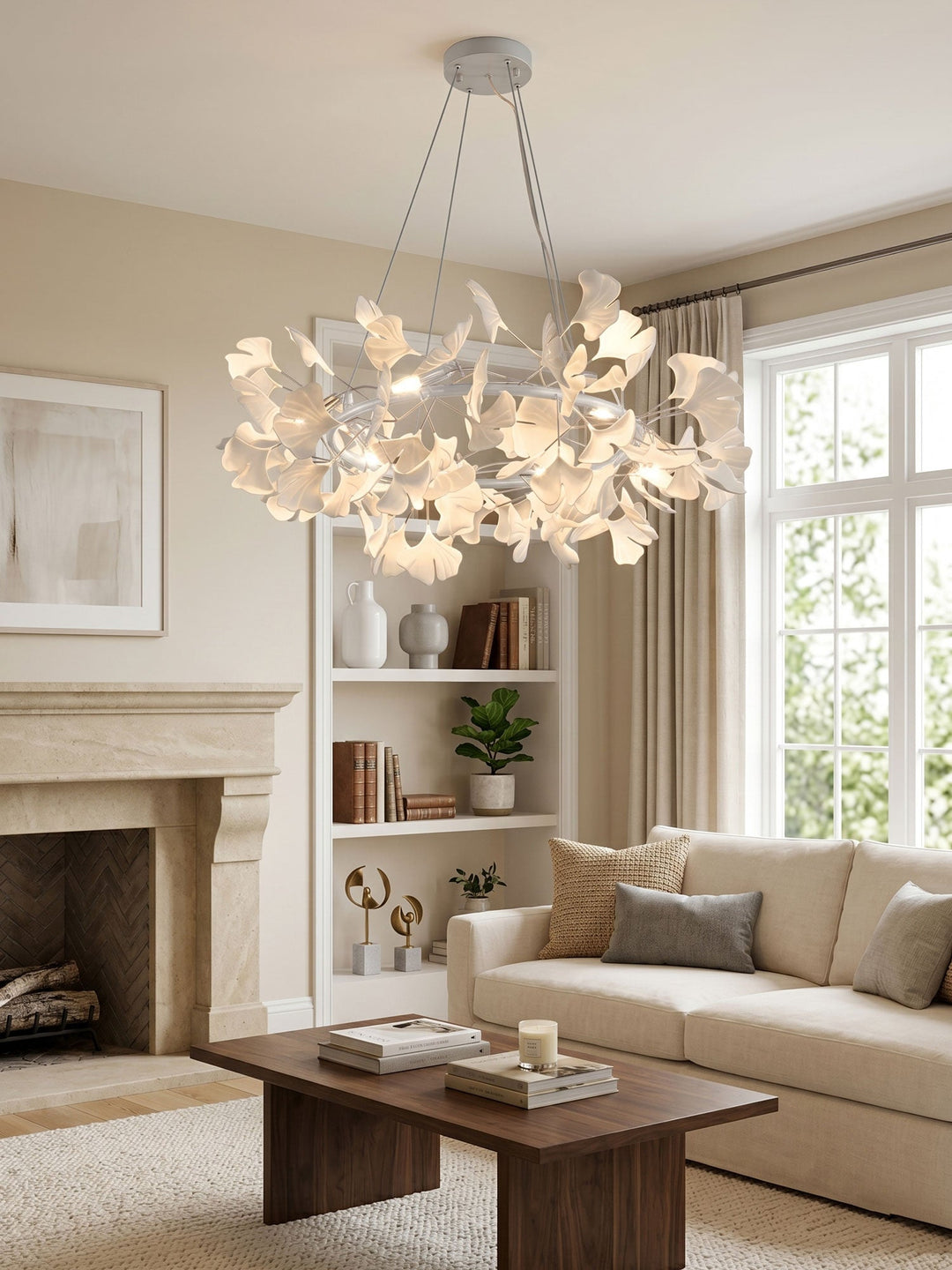Gingko Crown Kandelaber