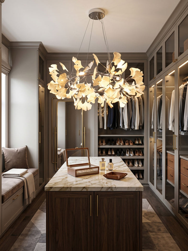 Gingko Crown Kandelaber