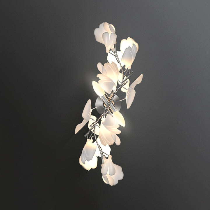 Gingko Blommor Vägglampa