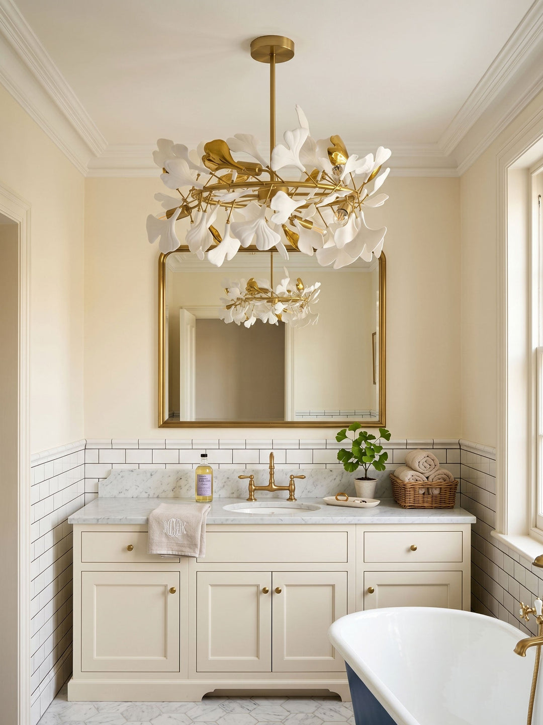 Gingko Flush Taklampa