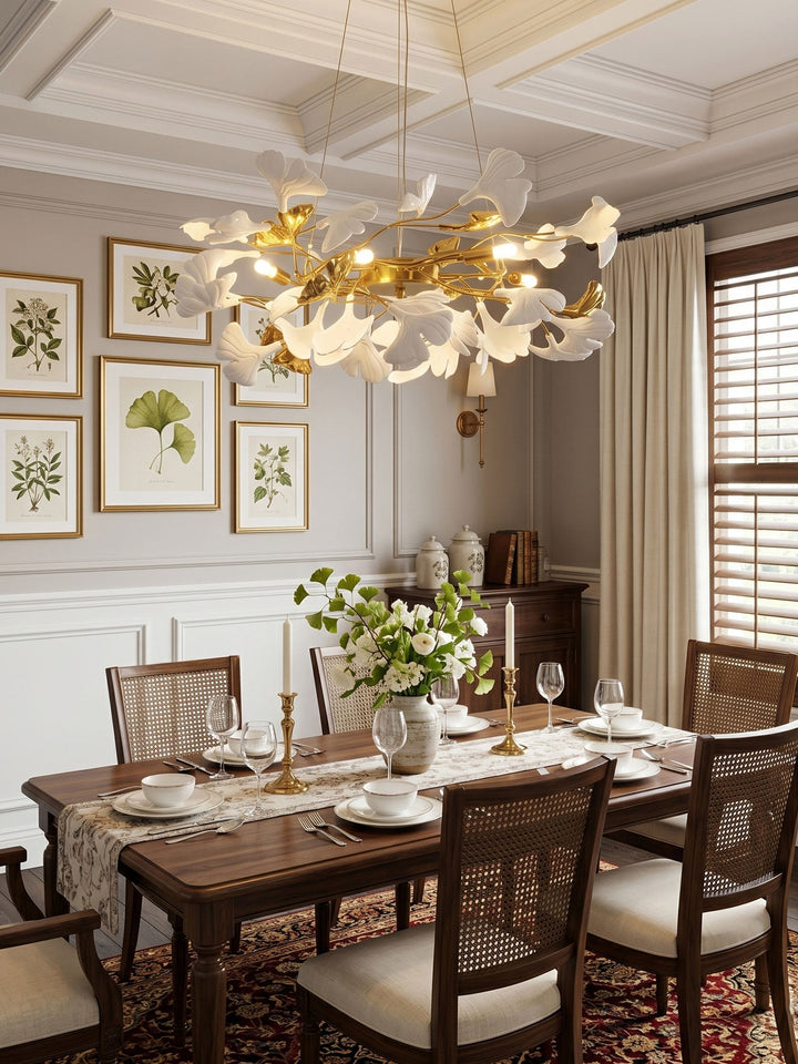 Ginkgo Ring Kandelaber