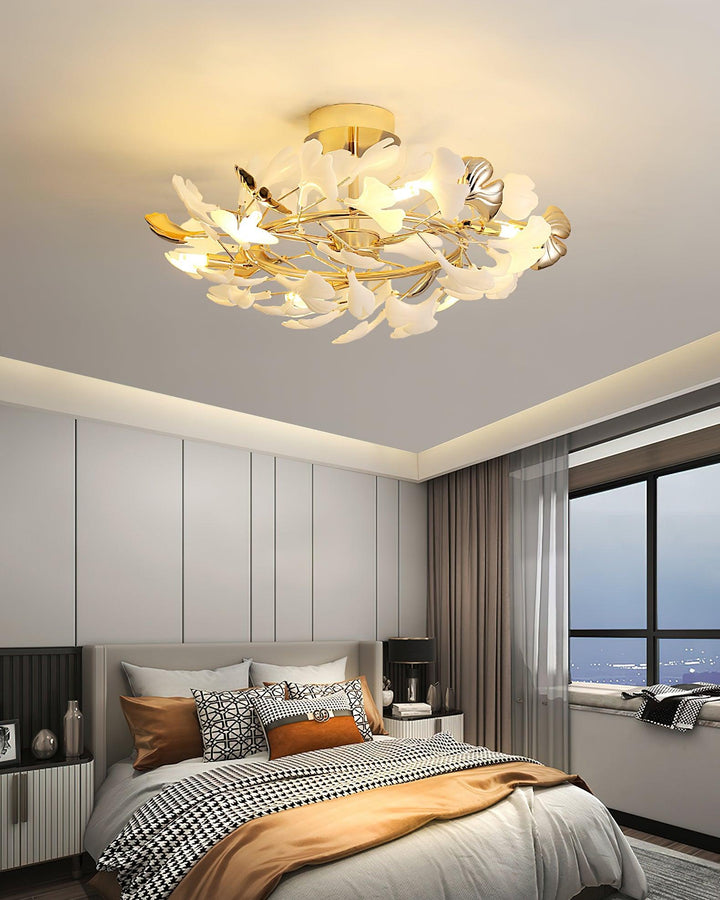 Gingko Flush Taklampa