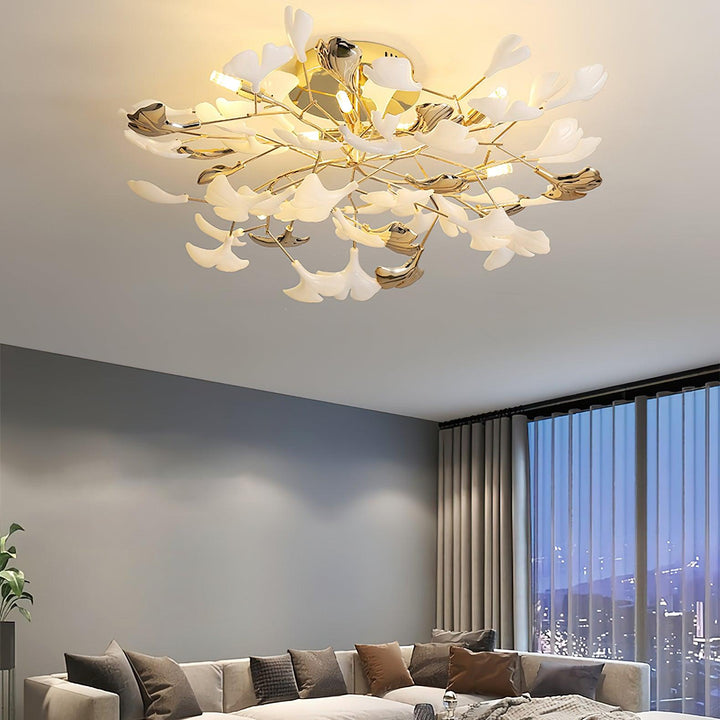 Gingko Flush Taklampa