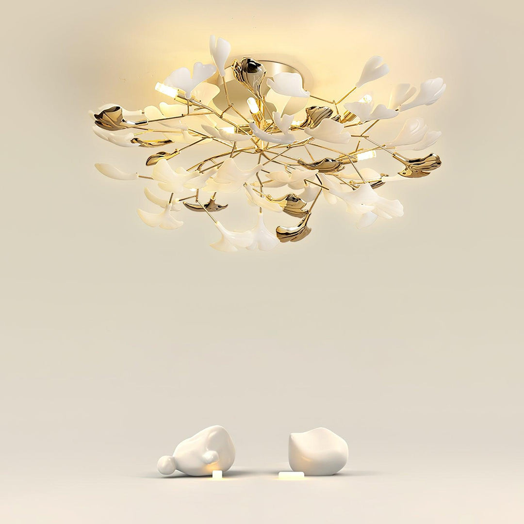 Gingko Flush Taklampa