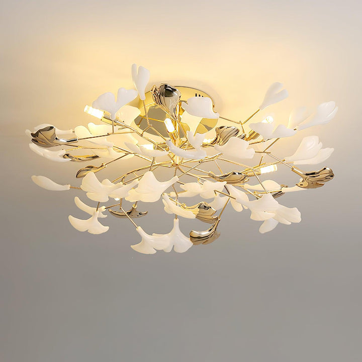 Gingko Flush Taklampa