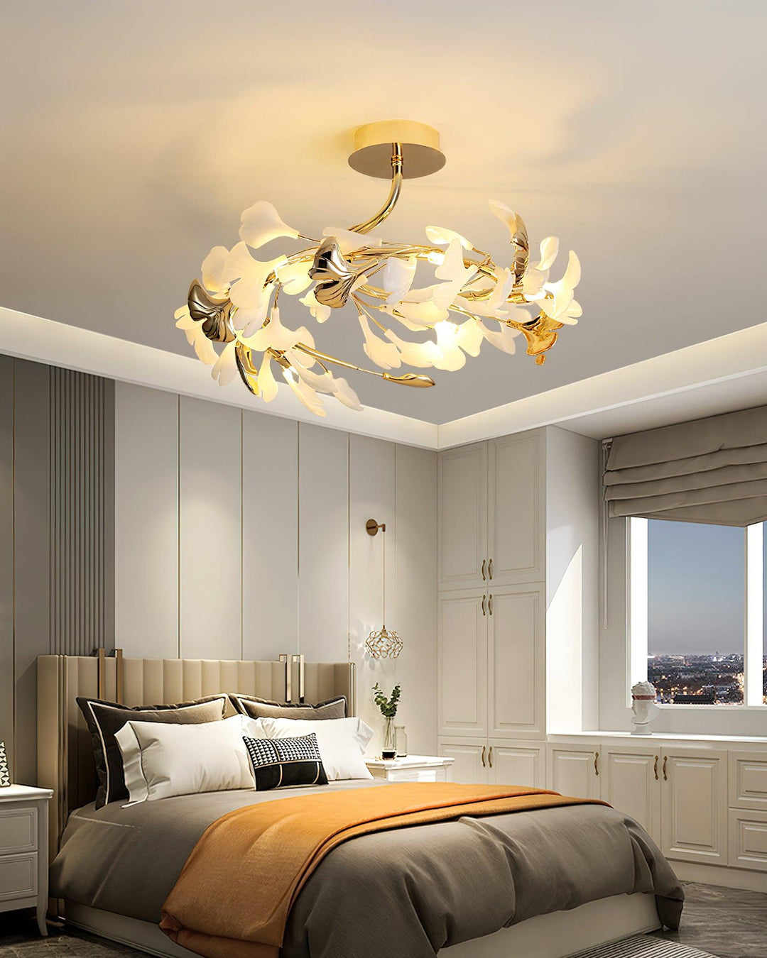 Gingko Flush Taklampa