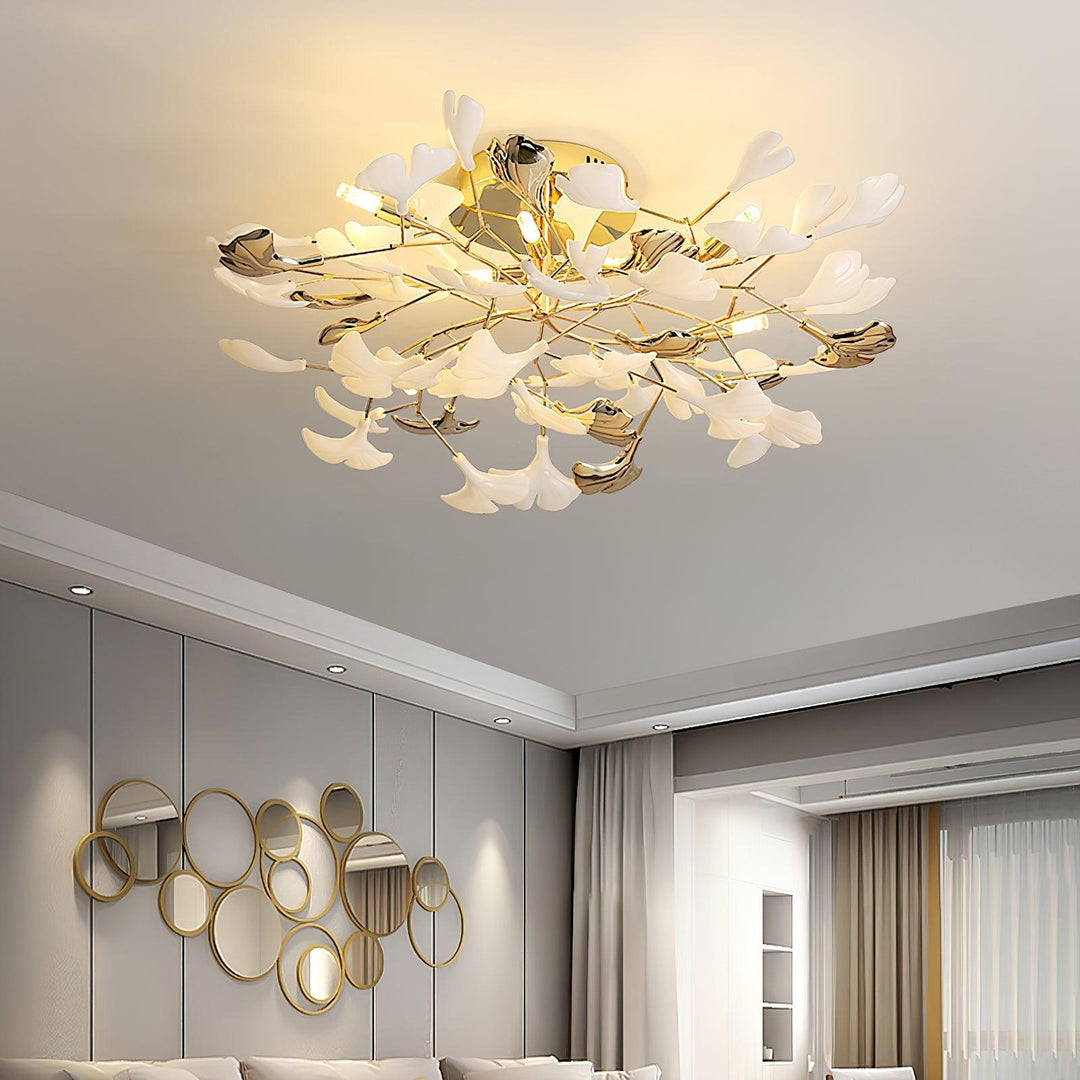 Gingko Flush Taklampa