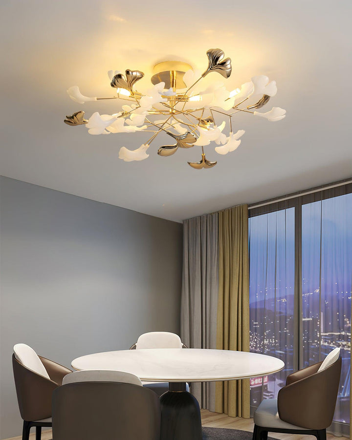 Gingko Flush Taklampa