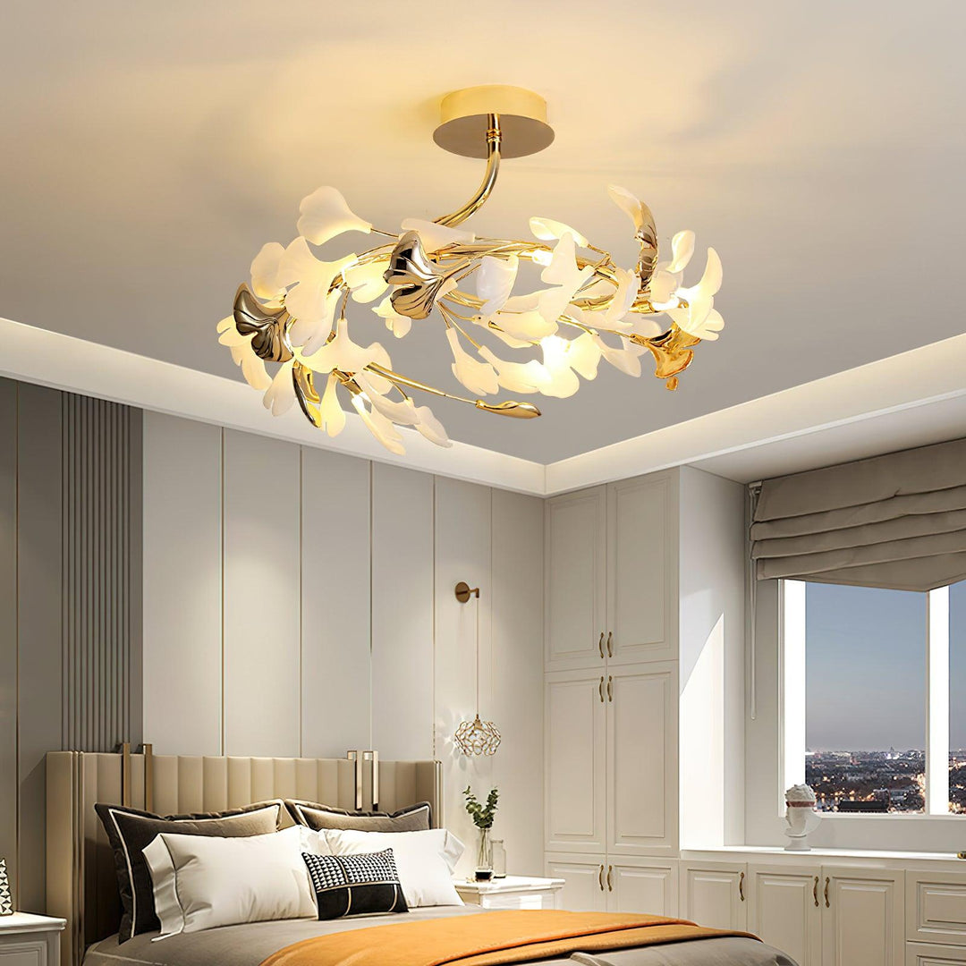 Gingko Flush Taklampa