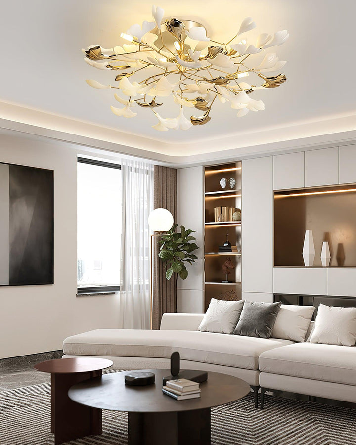 Gingko Flush Taklampa