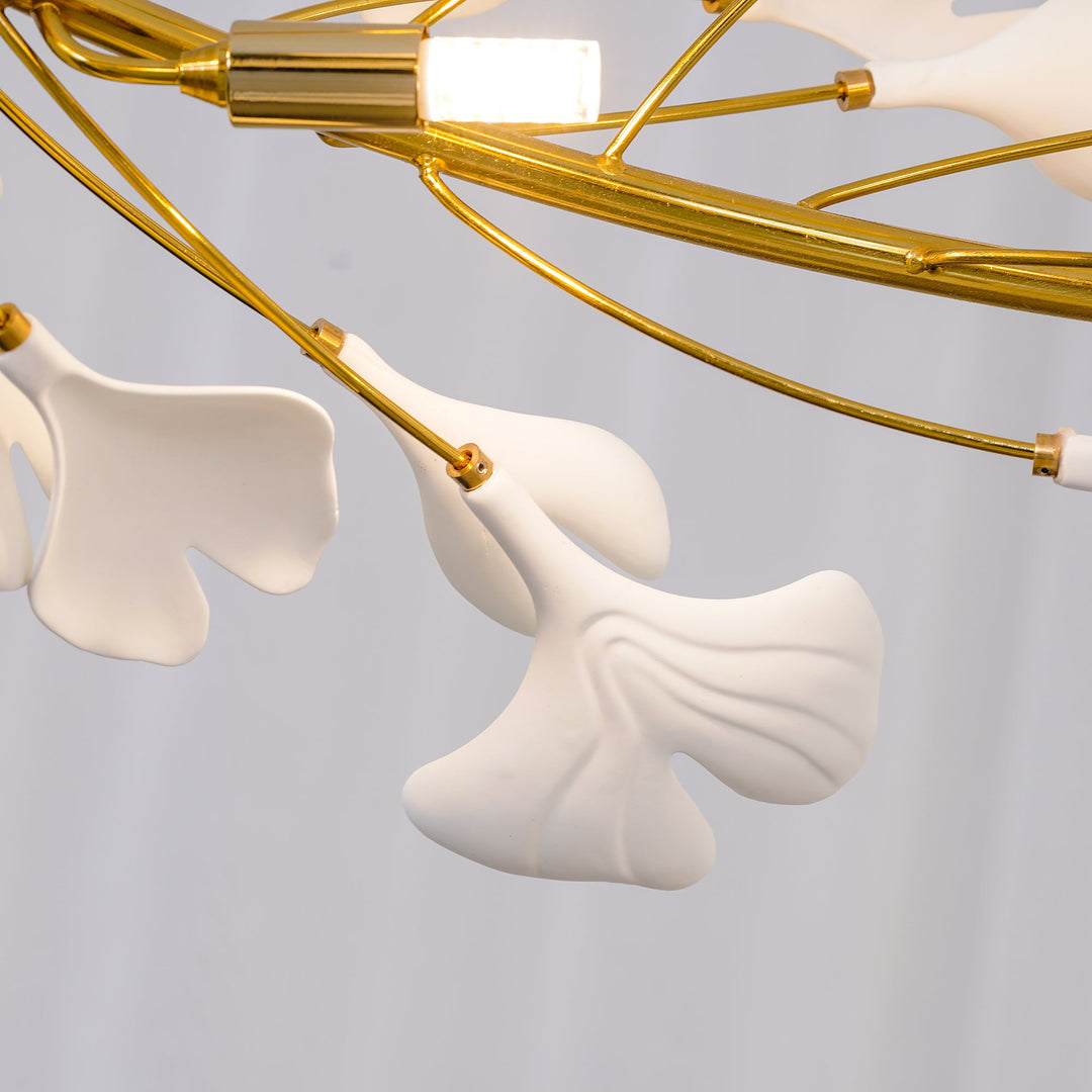 Gingko Halo Kandelaber