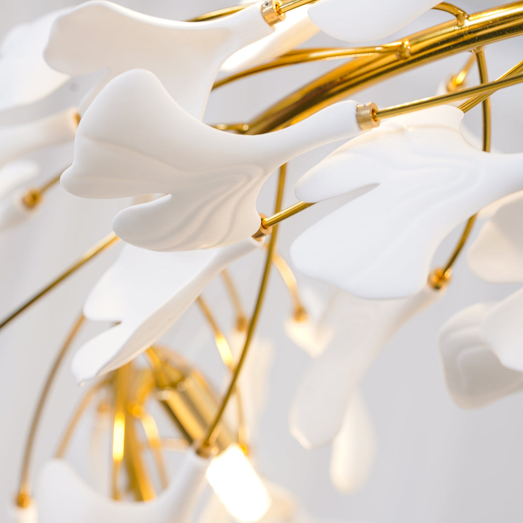 Gingko Halo Kandelaber