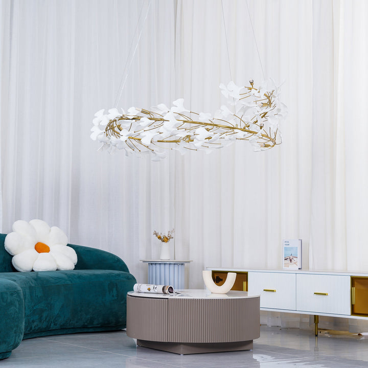 Gingko Halo Kandelaber