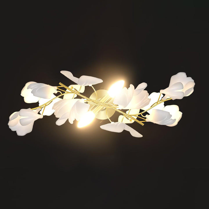 Gingko Blommor Vägglampa