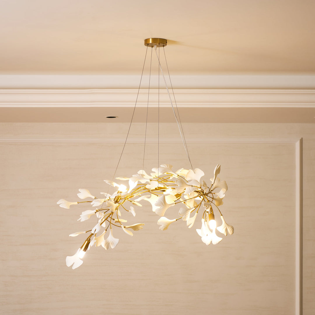 Gingko Bloom Kandelaber