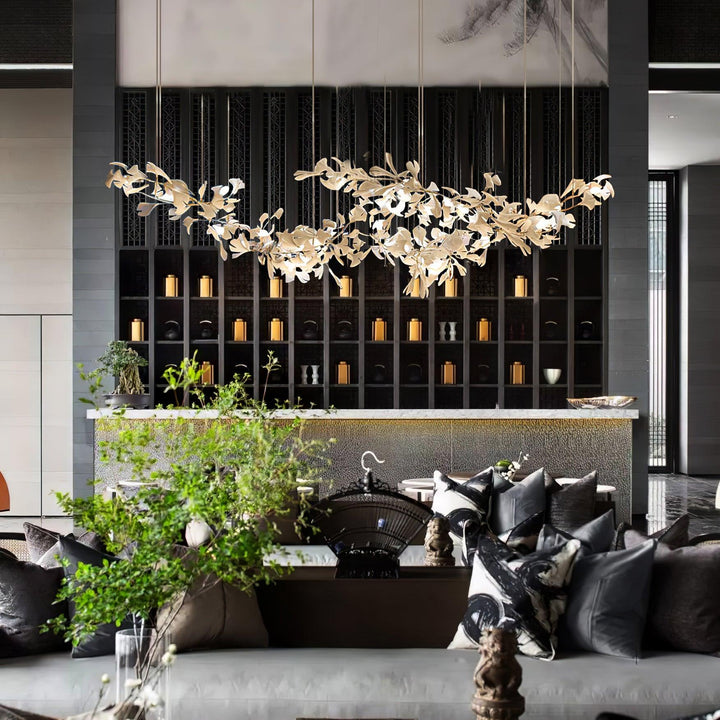 Gingko Wing Chandelier