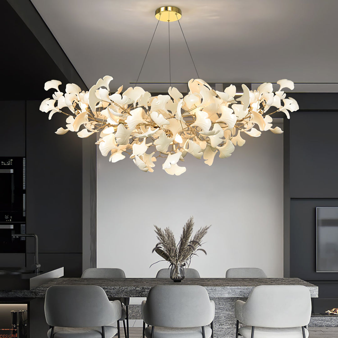 Horizon Bloom Gingko Kandelaber