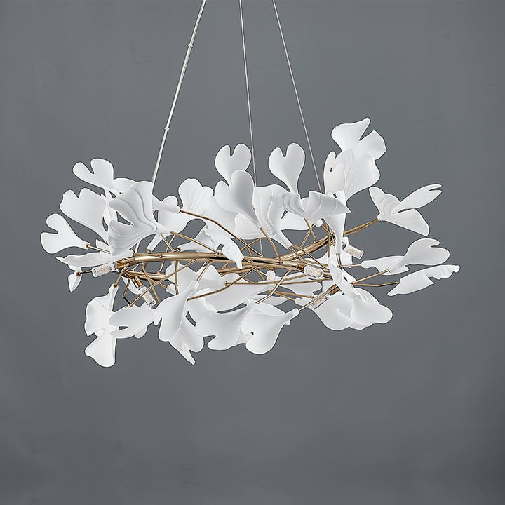 Gingko Halo Kandelaber