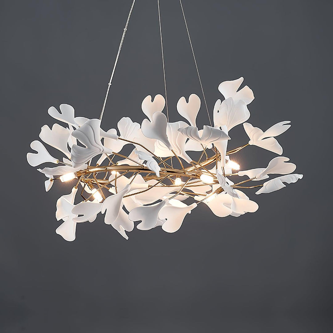 Gingko Halo Kandelaber