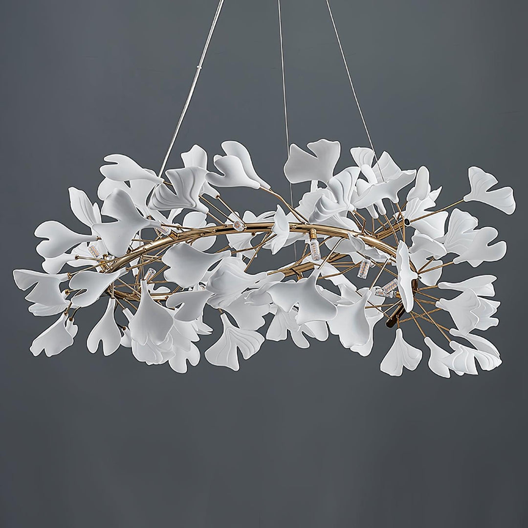 Gingko Halo Kandelaber