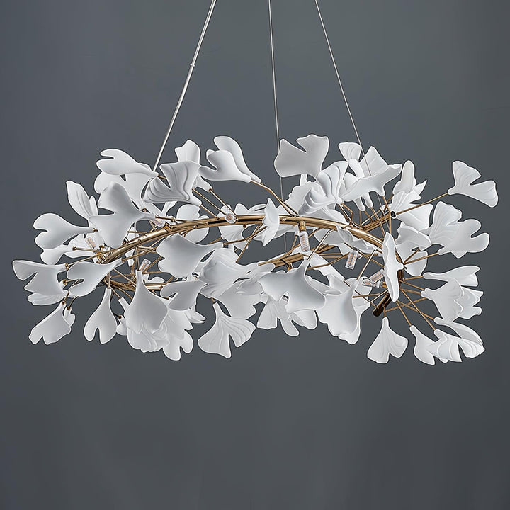Gingko Halo Kandelaber