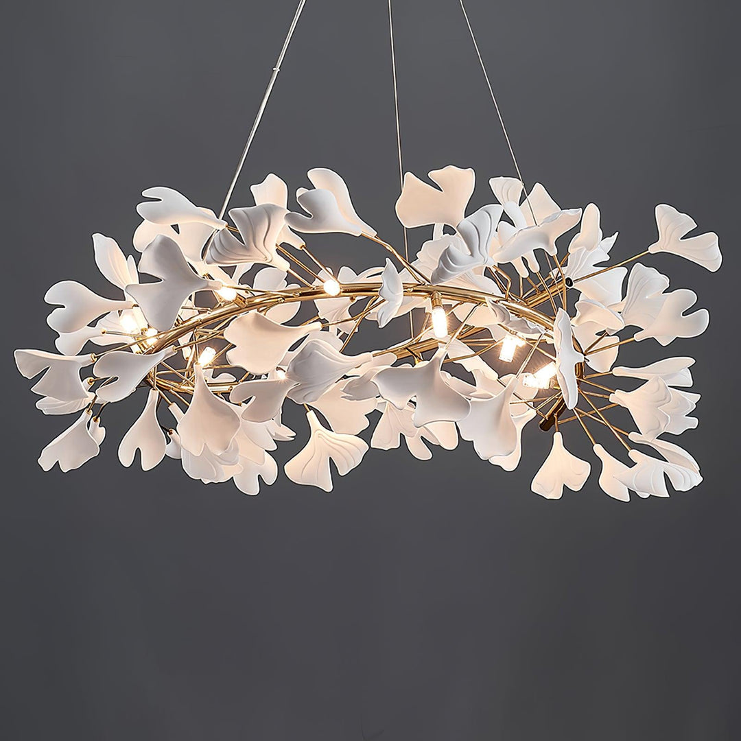 Gingko Halo Kandelaber