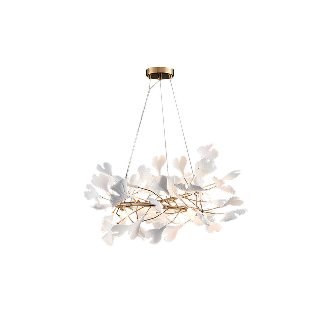 Gingko Halo Kandelaber