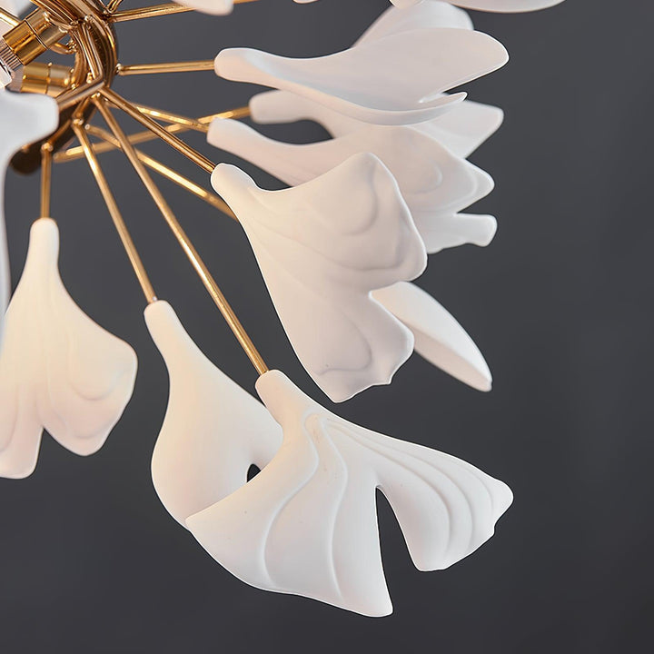 Gingko Halo Kandelaber