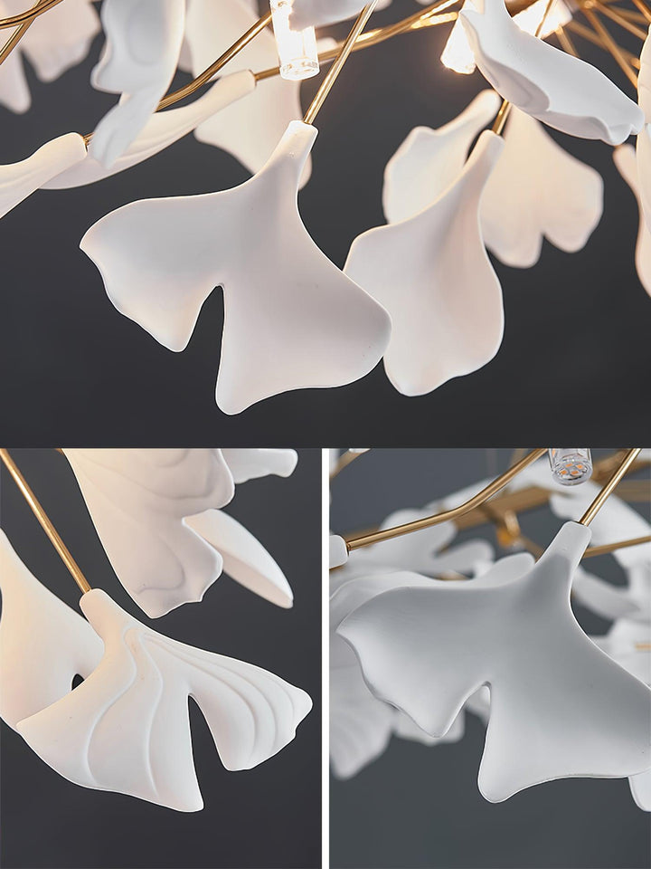 Gingko Halo Kandelaber