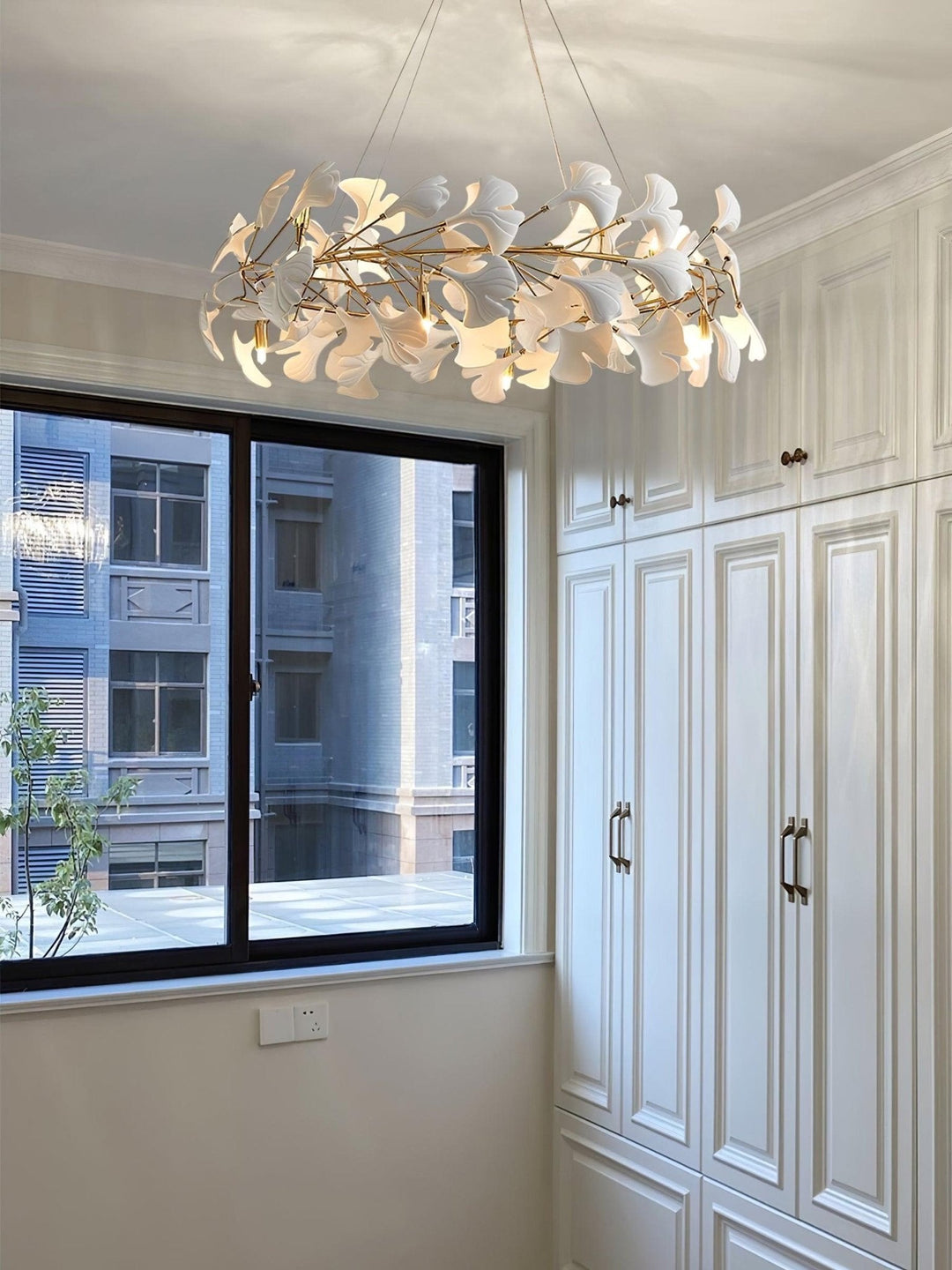 Gingko Crown Kandelaber